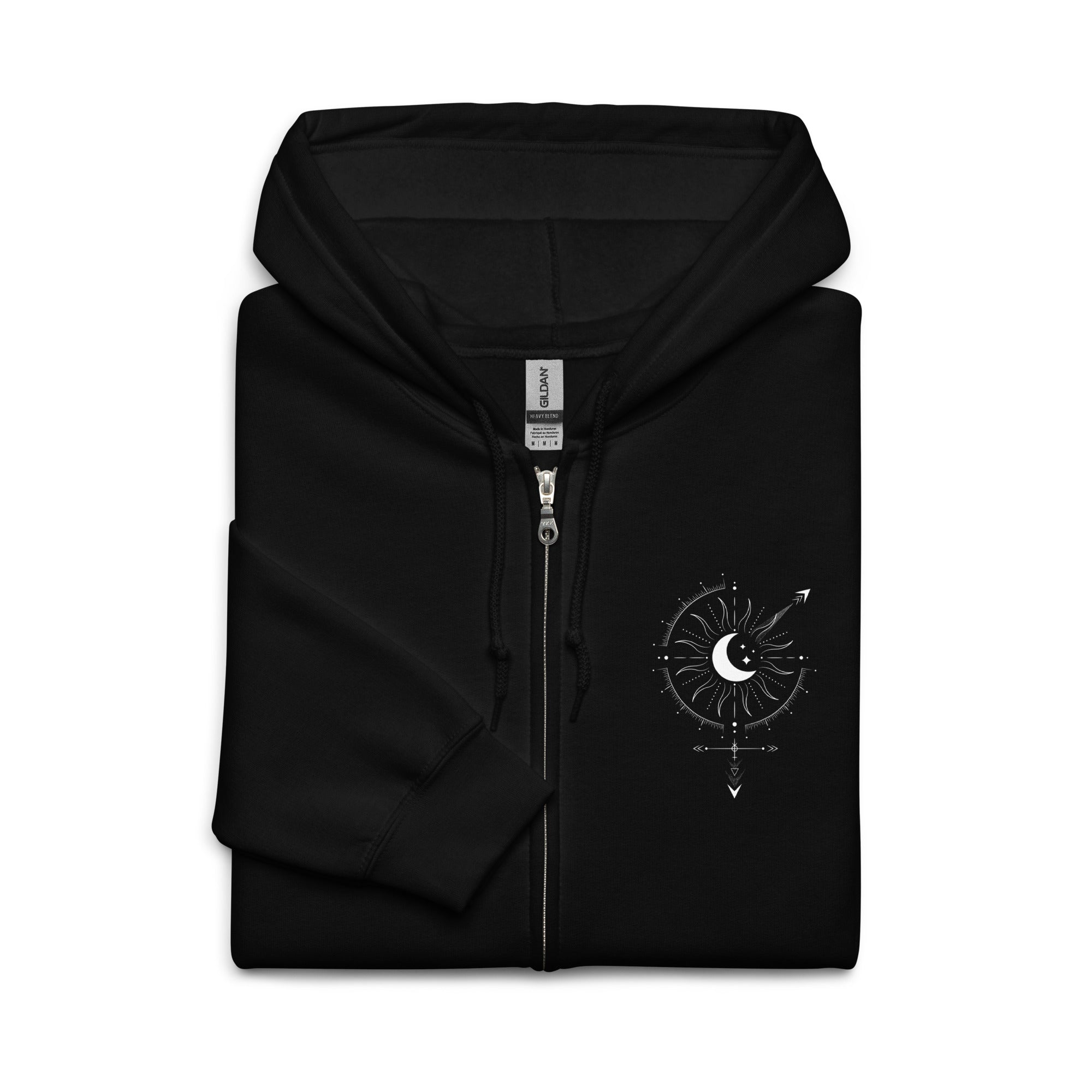 Bi-Gender Symbol Sweatshirt Intersex Pride heavy blend zip hoodie Heavy Blend Zip Hoodie