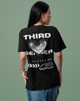 Third Gender Graphic Tee Streetwear Style Intersectional Pride T-Shirt Oversize Deep Drop Shoulder Tee - 190 GSM