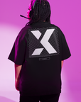X Gender Pride Shirt Black Acid Wash Oversize T-Shirt Acid Wash Oversize T-Shirt