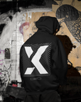 X Gender Non-Binary Pride or Enby Graphic Sweatshirt Gender Diversity Pride Eco Raglan Hoodie Eco Raglan Hoodie