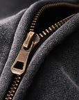 Gender Identities in Word Art Circle on back of Zip-Through Boxy Fleece Hoodie Zip-Through Boxy Hoodie