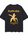 Fruitcake Gay Pride T-Shirt Banana Lover Typography Oversize Deep Drop Shoulder Tee Oversize Deep Drop Shoulder Tee - 190 GSM