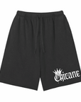 Chicane Pride Spray Paint Crown Scattered Edge Vintage Washed Shorts Vintage Wash Short Pants