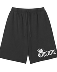 Chicane Pride Spray Paint Crown Scattered Edge Vintage Washed Shorts Vintage Wash Short Pants