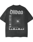 Dilbaa Two Spirit Pride Shirt Navajo Nation Black Gray Vintage Wash Frayed T-Shirt Vintage Wash Frayed T-Shirt