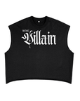 I'm That Villain Minimal Gothic Typography Queer & Trans Pride French Terry Boxy Tank Top
