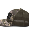 Bussy Cat Club Gay Pride Trans Pride Camouflage trucker hat Retro Trucker Hat