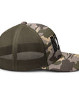 Bussy Cat Club Gay Pride Trans Pride Camouflage trucker hat Retro Trucker Hat