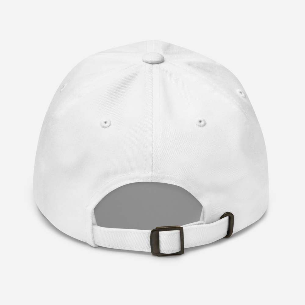 Nova Edge Threads Emblem Embroidered Symbol on Classic White Hat Classic Hat