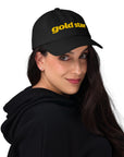Gold Star Pride Hat Black 6-panel Low Profile Gay Pride Hat