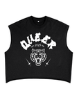 Queer Pride Punk Vibes for Brooklyn Pride 2025 Black French Terry Boxy Tank Top French Terry Boxy Tank Top