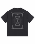Tarot Card Inspired Design Celestial Size Inclusive Vintage Wash Oversize Tee Vintage Wash Oversize Tee