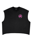 Daddy Dom Club Pink and Black Pride French Terry Boxy Tank Top French Terry Boxy Tank Top