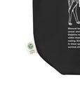 Nature is Bisexual Pride Accessory Black Eco Tote Bag Eco Tote