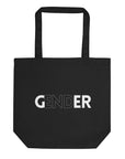 End Gender Black Eco Tote Bag Eco Tote