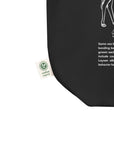 Nature is Gay Environmentally Conscious and Gay Pride Black Tote Bag