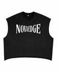 Nova Edge Boxing Aesthetic Pride Merch Black French Terry Boxy Tank Top French Terry Boxy Tank Top