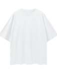Camiseta gráfica de orgullo de la comunidad travesti latinoamericana en la parte posterior de la camiseta blanca de gran tamaño con hombros caídos profundos - 190 GSM