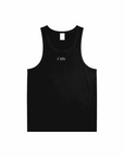 Enby Pride Minimal Non Binary Pride front of Black High Performance Tank Top High Performance Tank Top