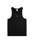 Enby Pride Minimal Non Binary Pride front of Black High Performance Tank Top High Performance Tank Top