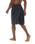 Trans King Gothic Font and Spray Paint Crown Scattered Edge Vintage Washed Shorts Vintage Wash Short Pants