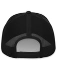 back view of retro hat