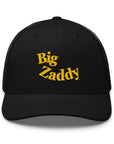 Big Zaddy Embroidered Hat Pride Gear Black and Yellow Trucker Cap Retro Trucker Hat