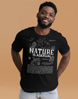 Nature is Asexual Pride Relaxed Fit T-shirt Available in Many Colors