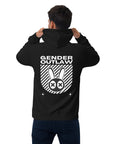 Gender Outlaw Mad Rabbit Streetwear Style Graphic Eco Friendly Black Raglan Hoodie Eco Raglan Hoodie