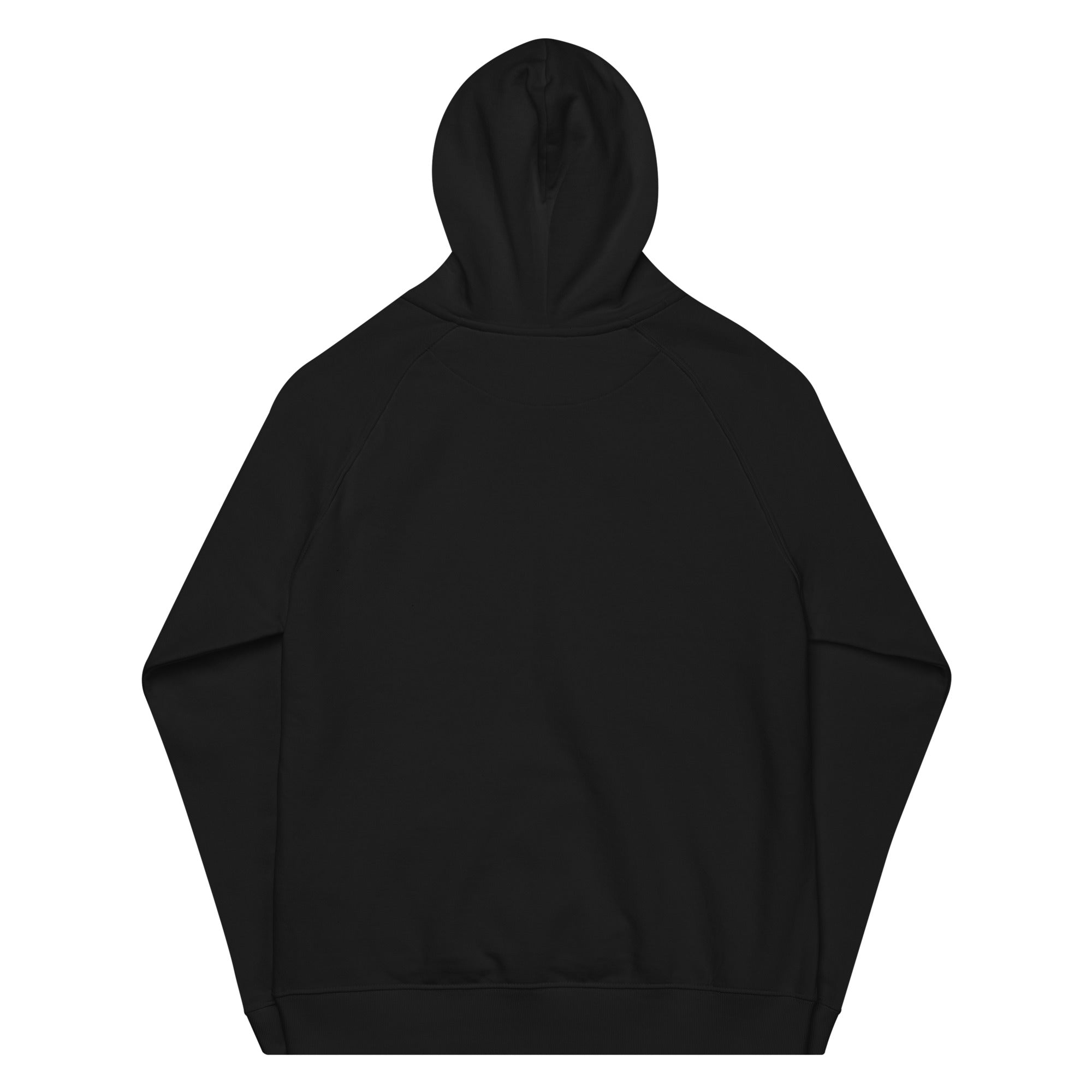 Black Pride Hoodie Red Green and Yellow Geometric Design on Black Eco Friendly Raglan Hoodie Eco Raglan Hoodie