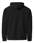 Latine Graphic Sweatshirt White Spray Paint Graffiti Black Eco Raglan Hoodie Eco Raglan Hoodie