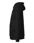 Rebellion is in my Roots Hoodie Black and Yellow Eco Raglan Hoodie Eco Raglan Hoodie