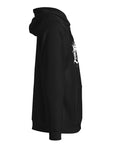 Latine Graphic Sweatshirt White Spray Paint Graffiti Black Eco Raglan Hoodie Eco Raglan Hoodie
