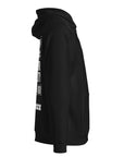 Advocate for Accessibility Graphic Hoodie Black Allyship Sweatshirt Eco Raglan Hoodie Eco Raglan Hoodie