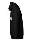 Open for Collaboration Groovy Typography for People with Pride Black heavy blend zip hoodie Heavy Blend Zip Hoodie