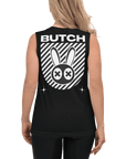Butch Pride Muscle Shirt Lesbian Queer Streetwear Black Relaxed Fit Sleeveless Tank Top