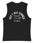 Hot T Boy Summer Live your Life Transmasc Pride Relaxed Fit Sleeveless Tank Top Relaxed Fit Sleeveless Tank Top