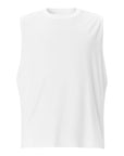 NYC Top Tank Book your Reservations Gay Pride on back of Relaxed Fit Sleeveless Tank Top Relaxed Fit T-Shirt