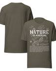 Nature is Asexual Pride Relaxed Fit T-shirt Available in Many Colors Relaxed Fit T-Shirt