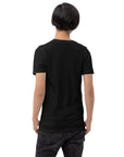 Gaysian Pride Warrior Design on front of Size Inclusive Black Relaxed Fit T-Shirt Relaxed Fit T-Shirt