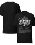 Nature is Intersex T-Shirt for Intersex Pride on Black Relaxed Fit T-shirt Relaxed Fit T-Shirt