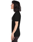 Gaysian Pride Warrior Design on front of Size Inclusive Black Relaxed Fit T-Shirt Relaxed Fit T-Shirt