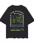 dismantle the system pride t-shirt black