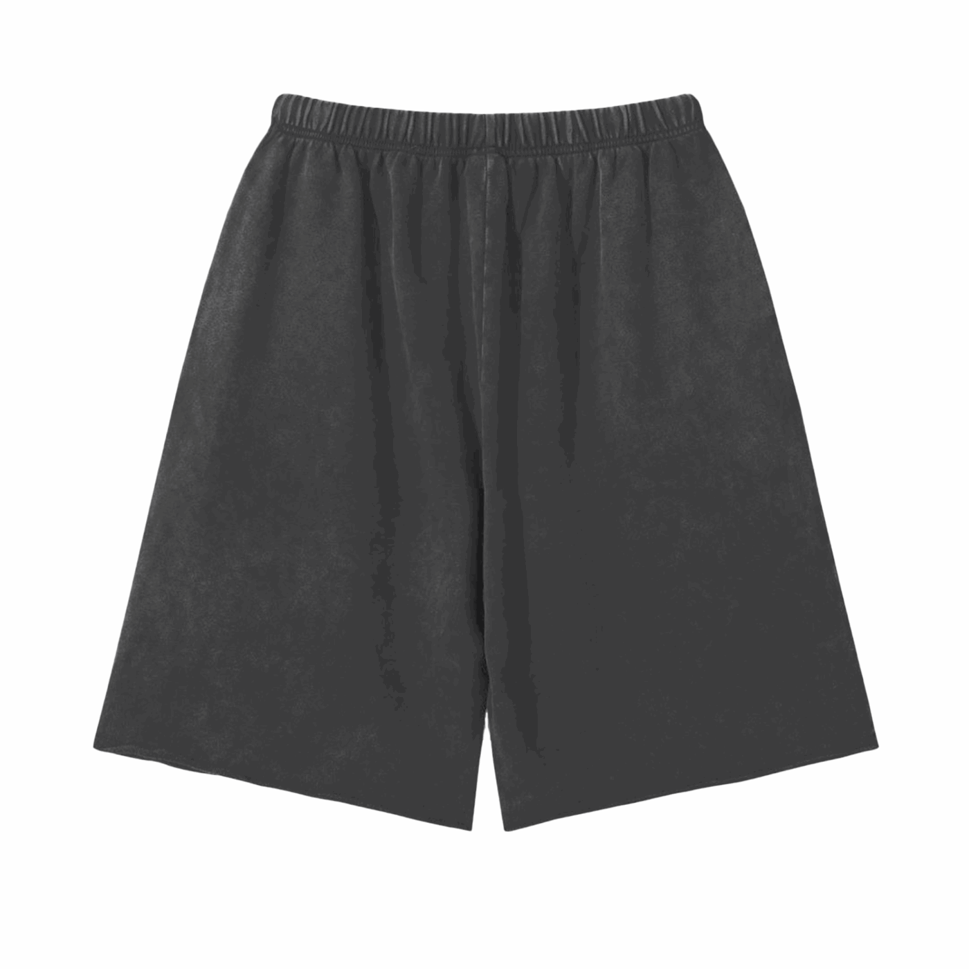 LGBTQIA+ Royalty Short Pants Skull with a Crown Raw Edge Vintage Wash Shorts Vintage Wash Short Pants