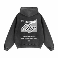 NYC Top Book your reservations Brooklyn Gay Pride Zip-Through Boxy Fleece Hoodie Zip-Through Boxy Hoodie