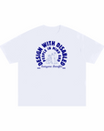 Design with Disabled People in Mind and Everyone Benefits Size Inclusive White Oversize Tee Size Inclusive Oversize Tee