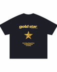 Gold Star Born Gay & Getting Gayer Everyday Pride Size Inclusive Oversize Tee Size Inclusive Oversize Tee