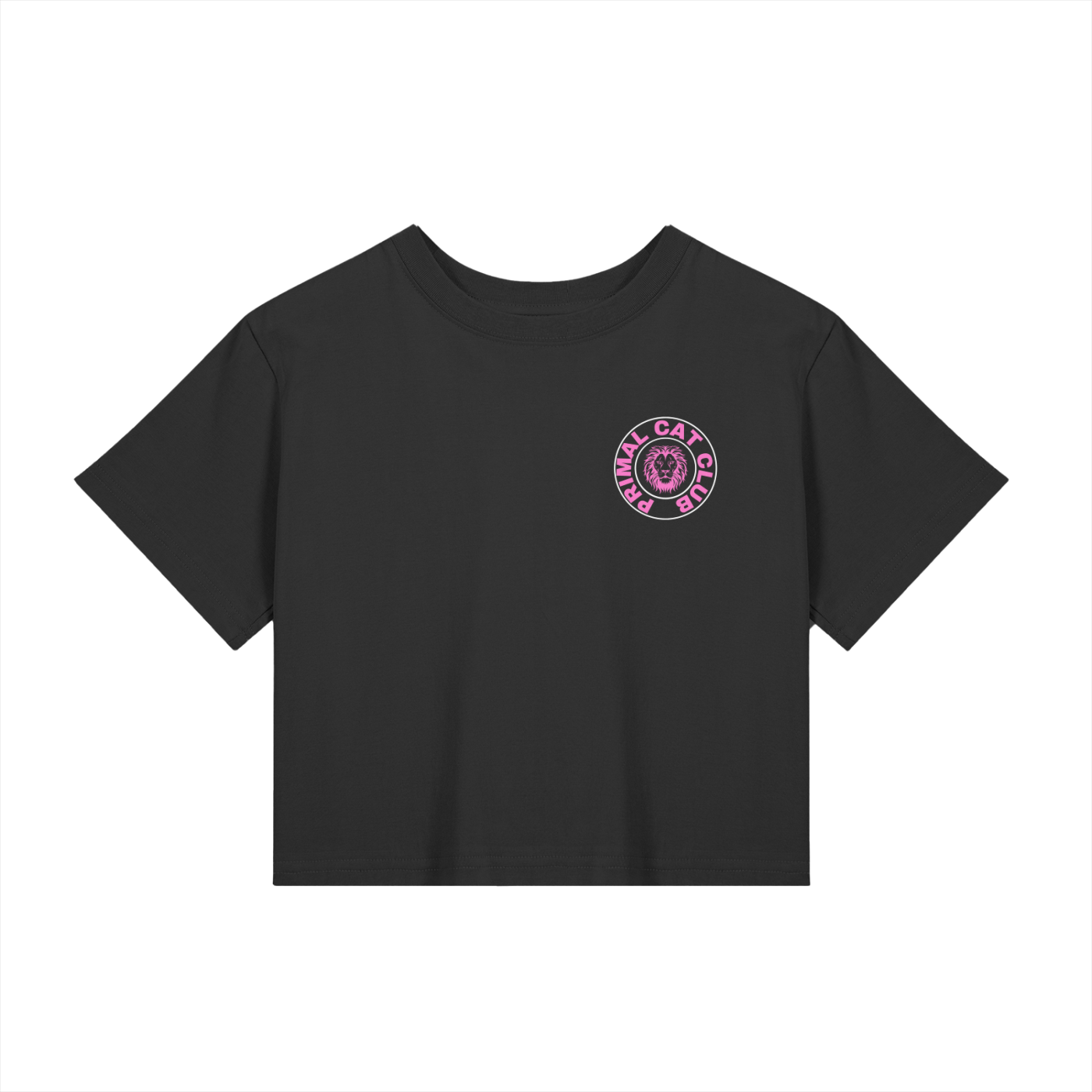 Primal Cat Club Black Pink Gay Pride Baby Tee Seamless T-Shirt Baby Tee Seamless Tee
