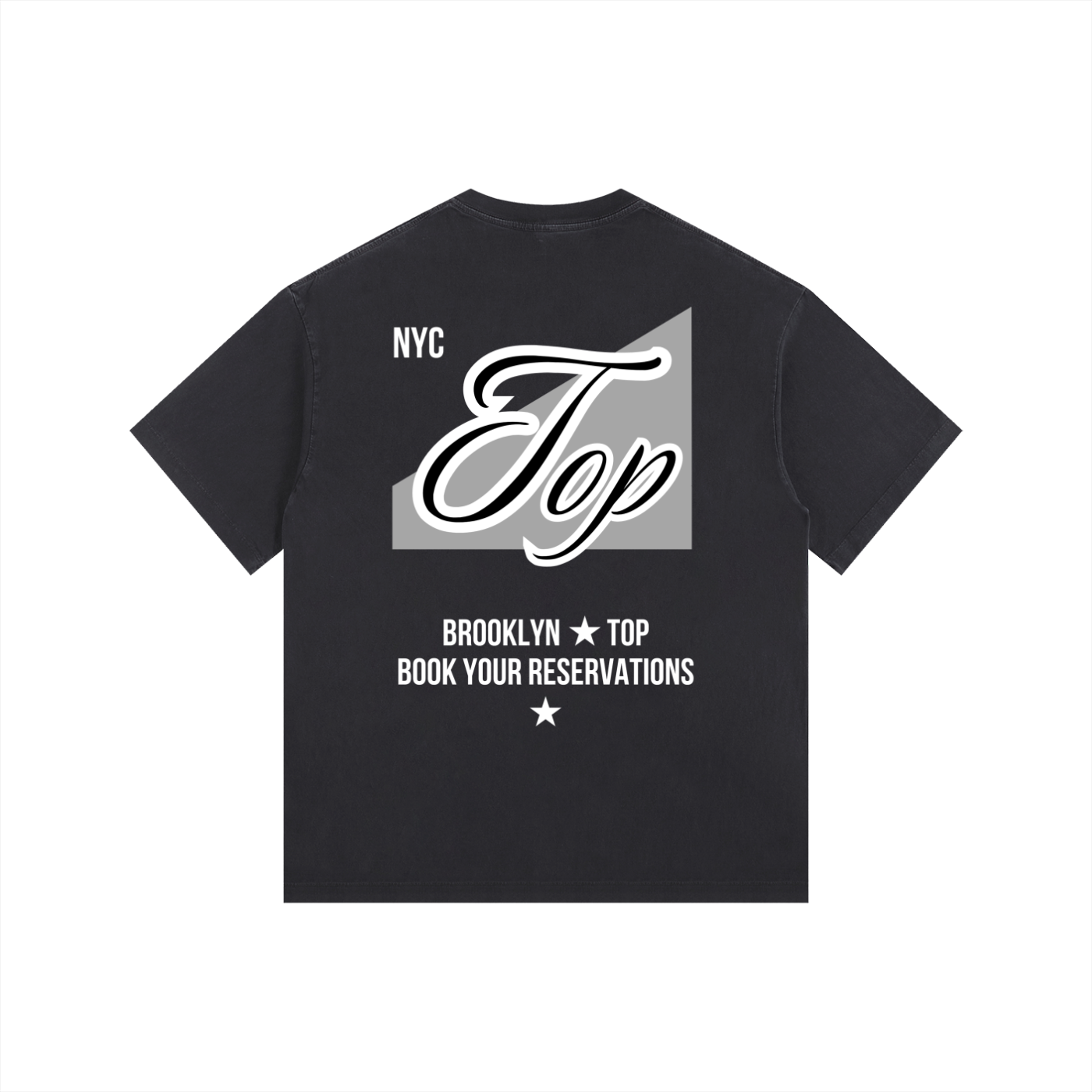 NYC Top LGTBQ+ Pride Size Inclusive Black Vintage Washed Oversize Tee Vintage Wash Oversize Tee