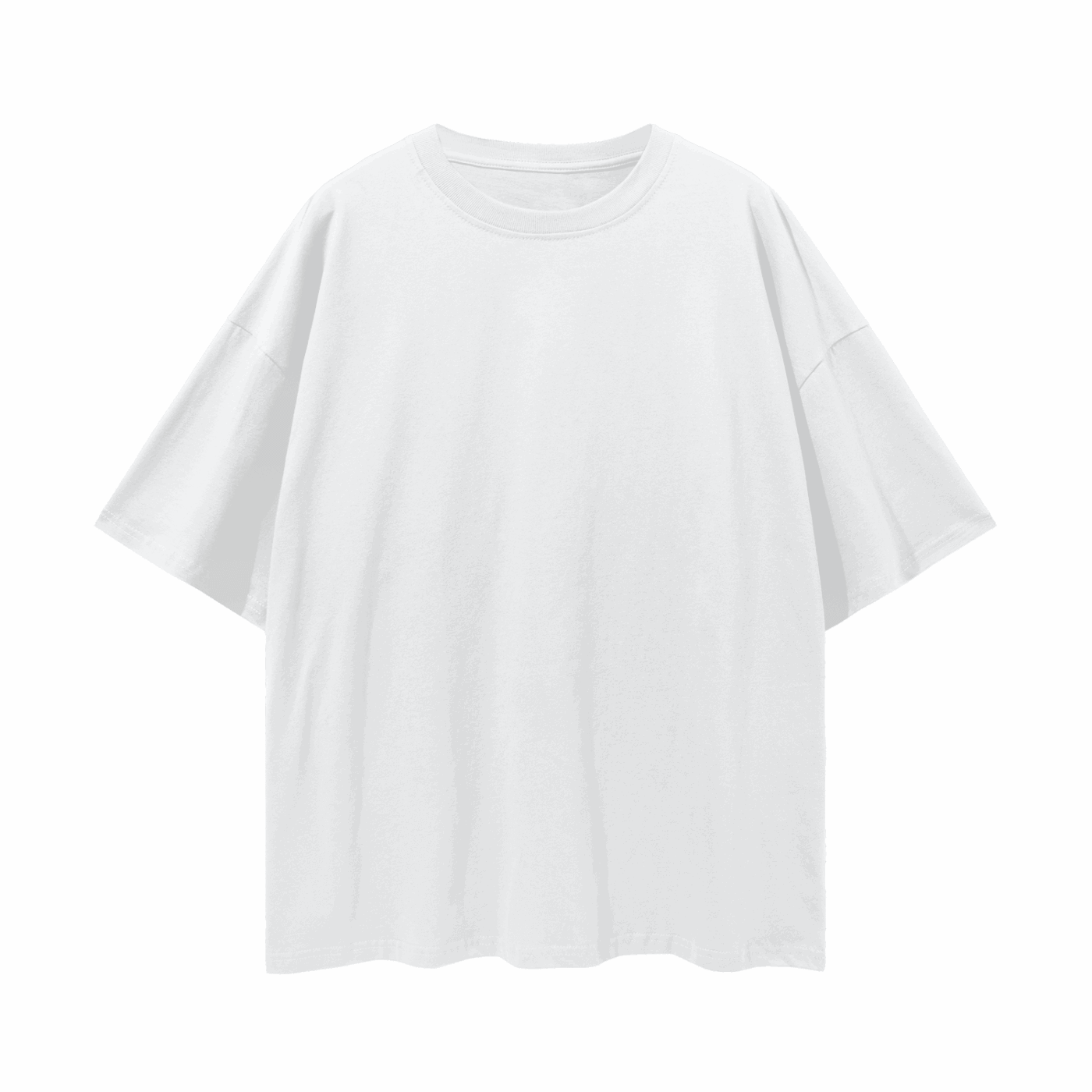 NYC Top Gay Pride on White Oversize Deep Drop Shoulder Tee Oversize Deep Drop Shoulder Tee - 190 GSM